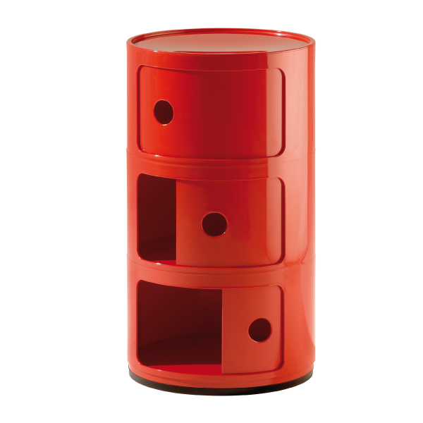 Rangement Componibili / 3 tiroirs - H 58 cm